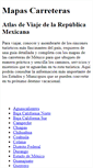 Mobile Screenshot of mapascarreteras.com.mx