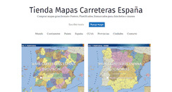 Desktop Screenshot of mapascarreteras.com